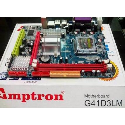 Motherboard Intel 775 Amptron G41 Baru