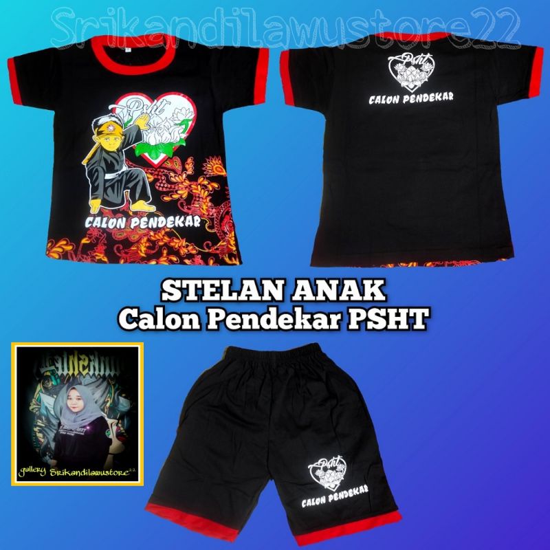 Kaos Anak Kaos Terate Kids Baju anak-anak Setelan Baju anak Calon Pendekar Kaos PSHT Bayi Kaos Kids