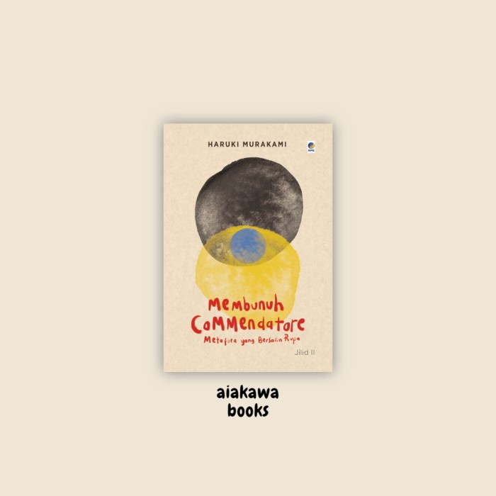 

MUST HAVE!! MEMBUNUH COMMENDATORE #2 METAFORA YANG BERSALIN RUPA - HARUKI MURAKAMI TERMURAH