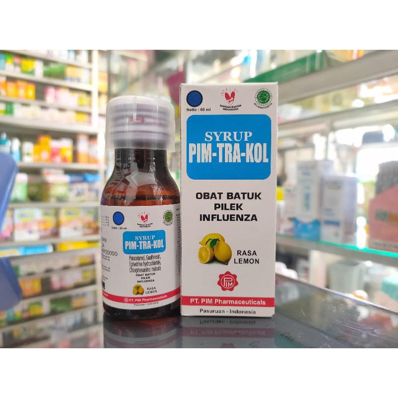 PIM TRA KOL SYRUP PIMTRAKOL 60ML