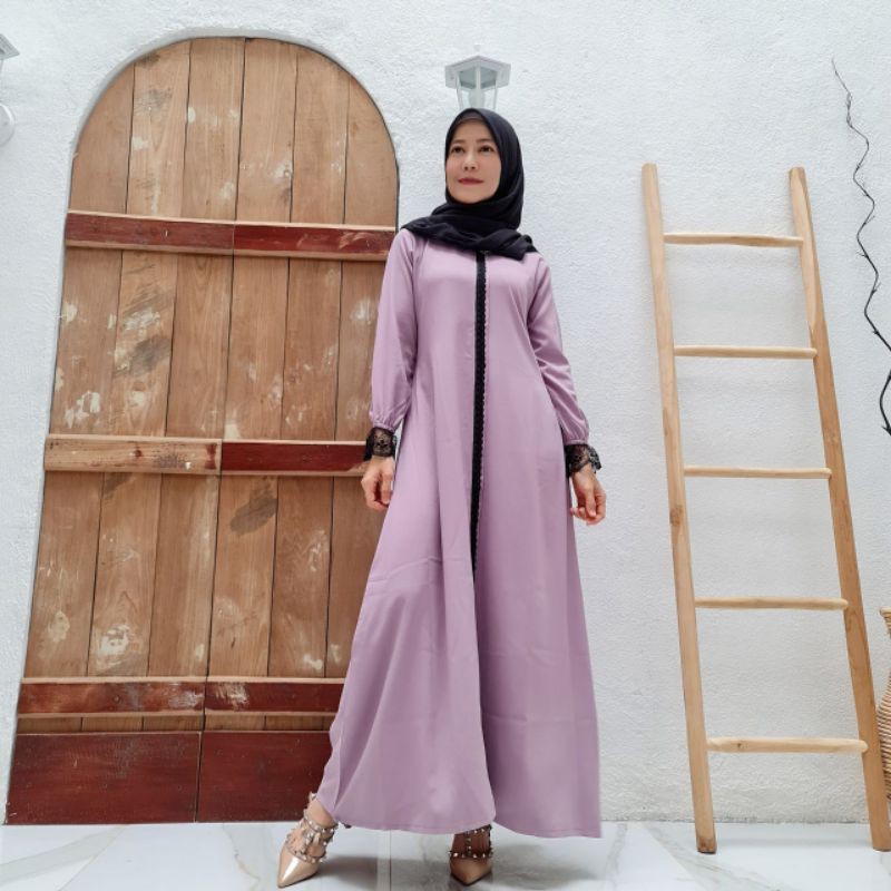 Gamis syari Lady Zara premium - Zavira Dress by Jazleen