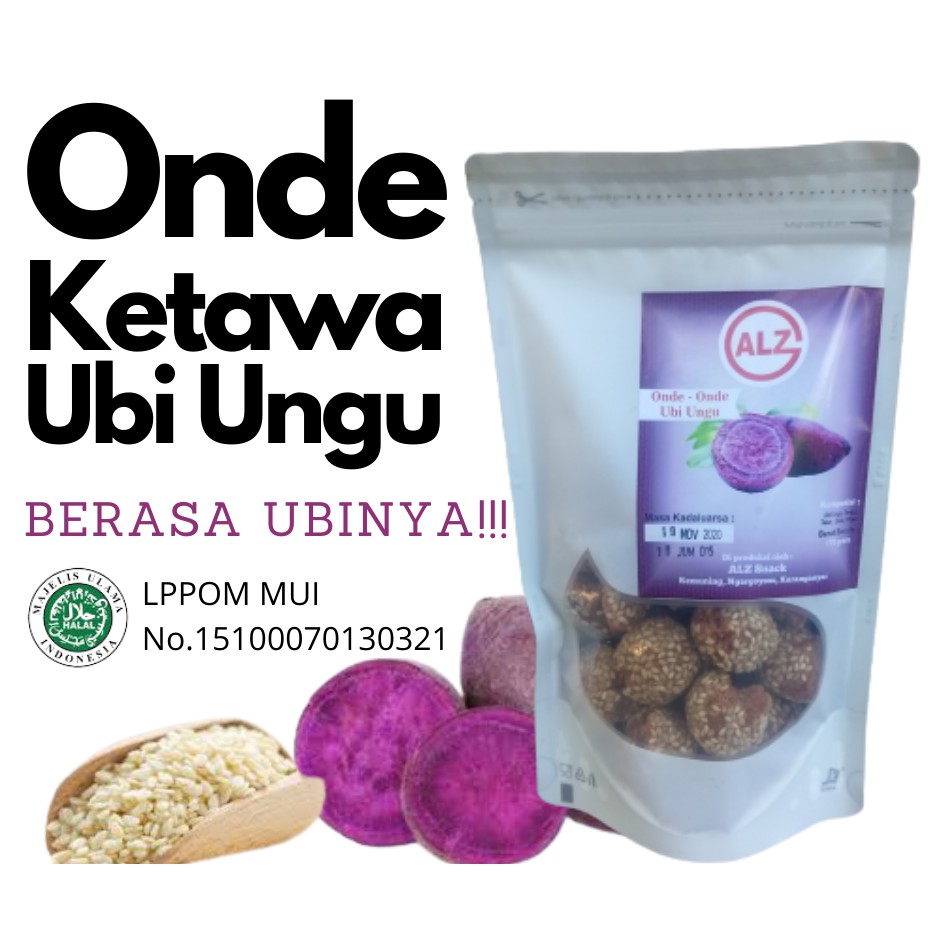 

Sekar_Shop07 Onde Ketawa Ubi Ungu Alz 150 Gram Oleh - Oleh Makanan Khas Kebun Teh Kemuning