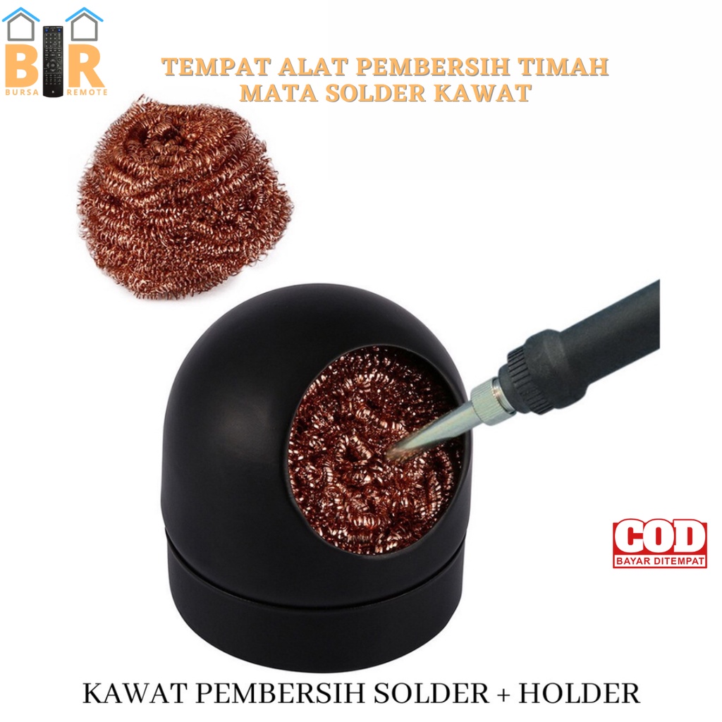 Tempat Alat Pembersih Timah Mata SOLDER KAWAT