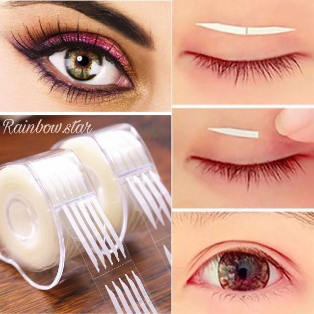 Invisible Double Eyelid Scott 220 pasang / Sticker / Skot Mata / Double Side Eyelid Tape / Tape