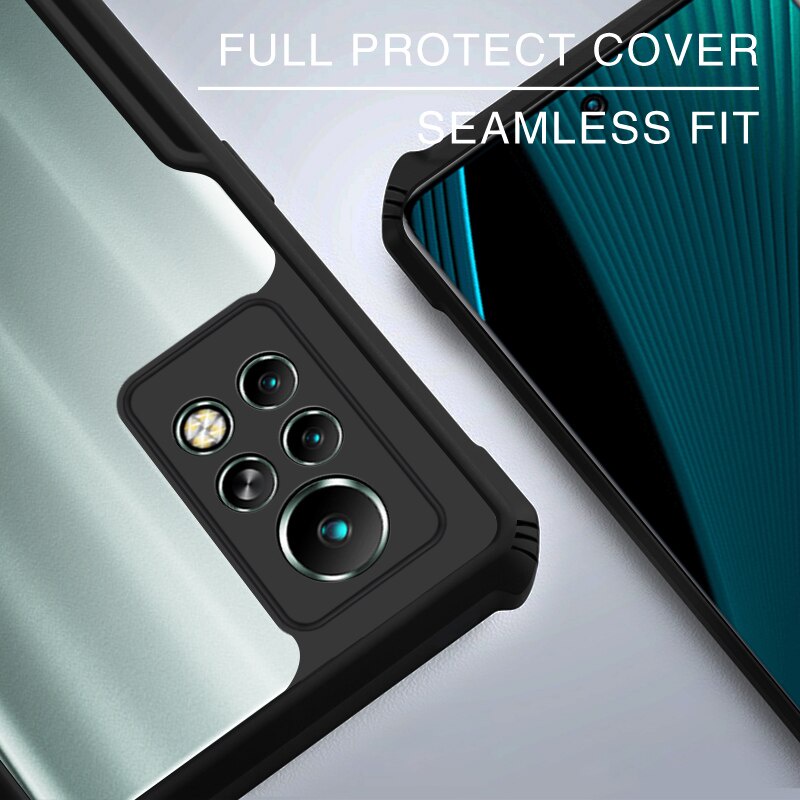 Case Infinix Note 11 Pro Armor Shield Shockproof Airbag Transparent Premium Softcase