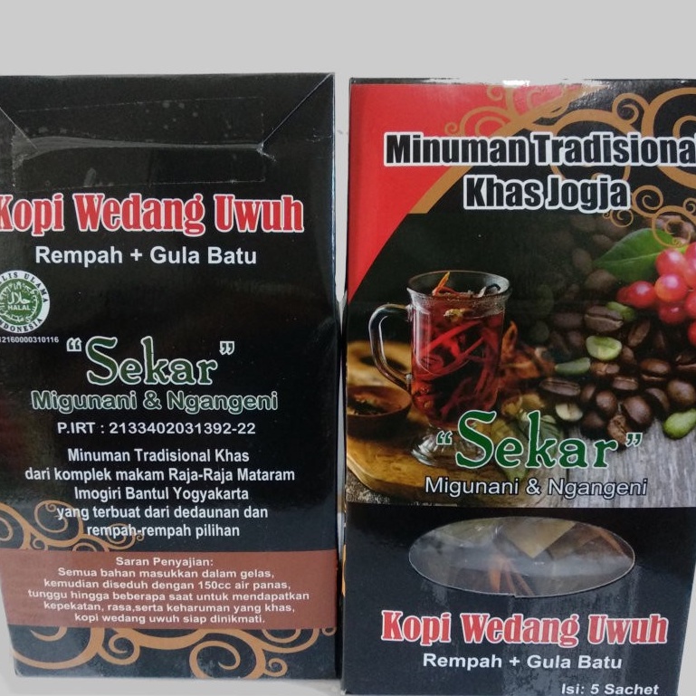 

[ORIGINAL] MURAH KOPI WEDANG UWUH SEKAR 220 GRAM