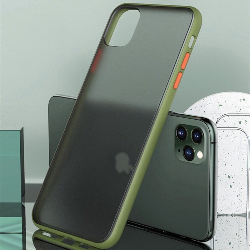 Casing Softcase Tpu Vivo V20 V20se Y12i Y30i Y20s Aksen Warna Transparan Matte Shopee Indonesia