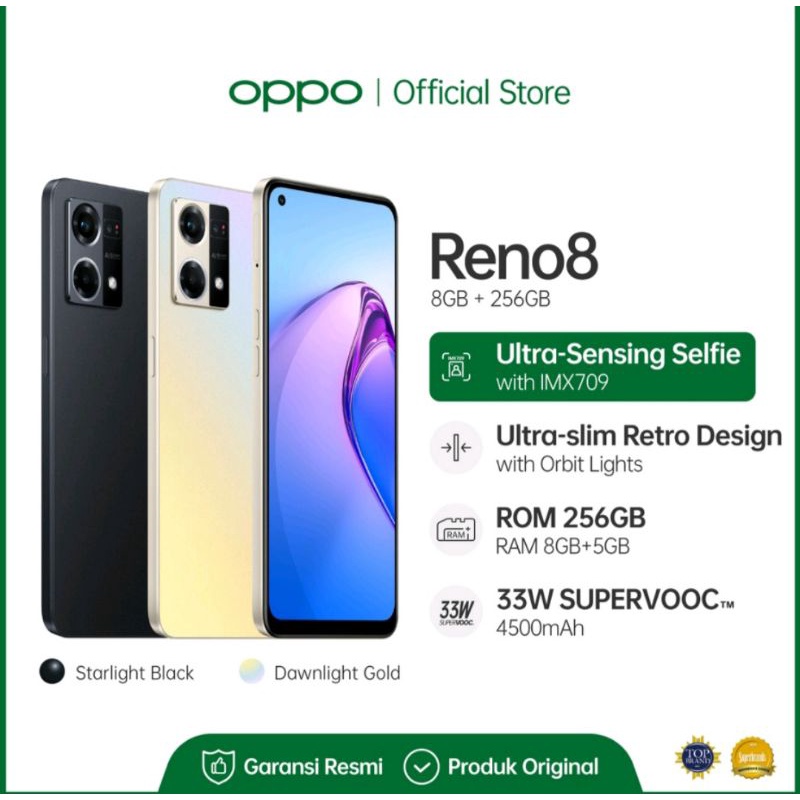 OPPO RENO 8 Ram 8 GB