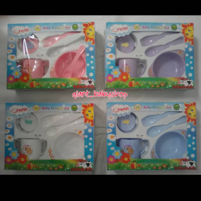 ONESIS BABY FEEDING SET UKURAN KECIL