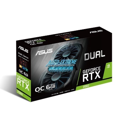 ASUS GeForce RTX 2060 Dual EVO OC - 6GB GDDR6