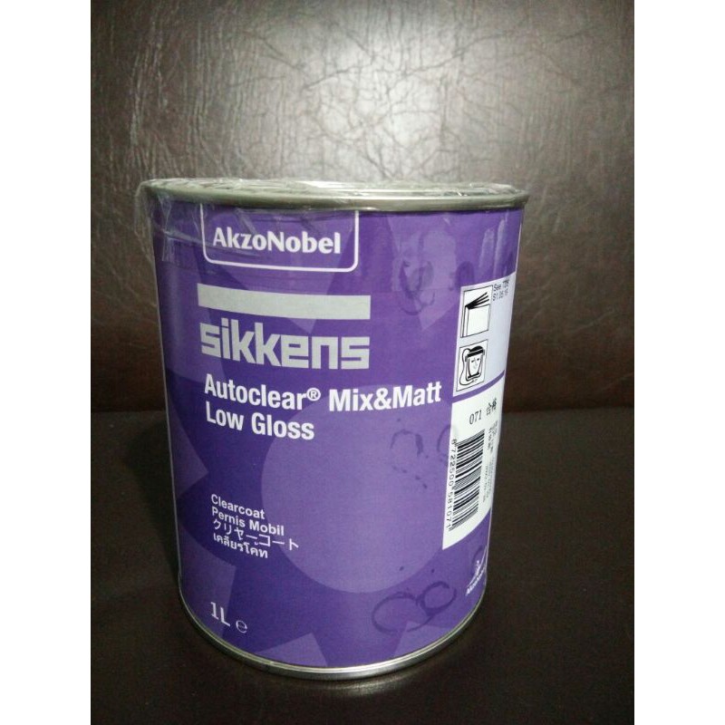 Clear Doff Sikkens Mix & Matt Low Gloss - 1 Liter (clear saja)