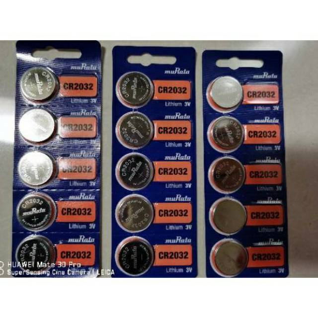 Batu Baterai Untuk Thermometer Digital CR2032 Sony/Murata Original