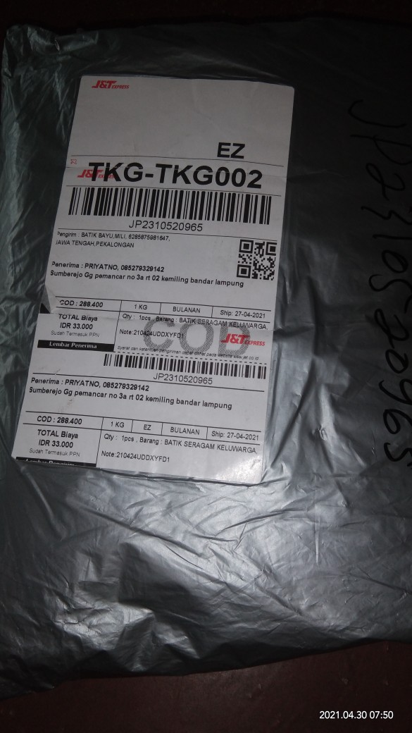 Batik Seragam Keluwarga