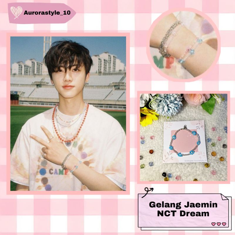 NCT Jaemin Bead Accessories / Aksesoris Manik Jaemin NCT / Kalung / Gelang / Cincin / Korean Style
