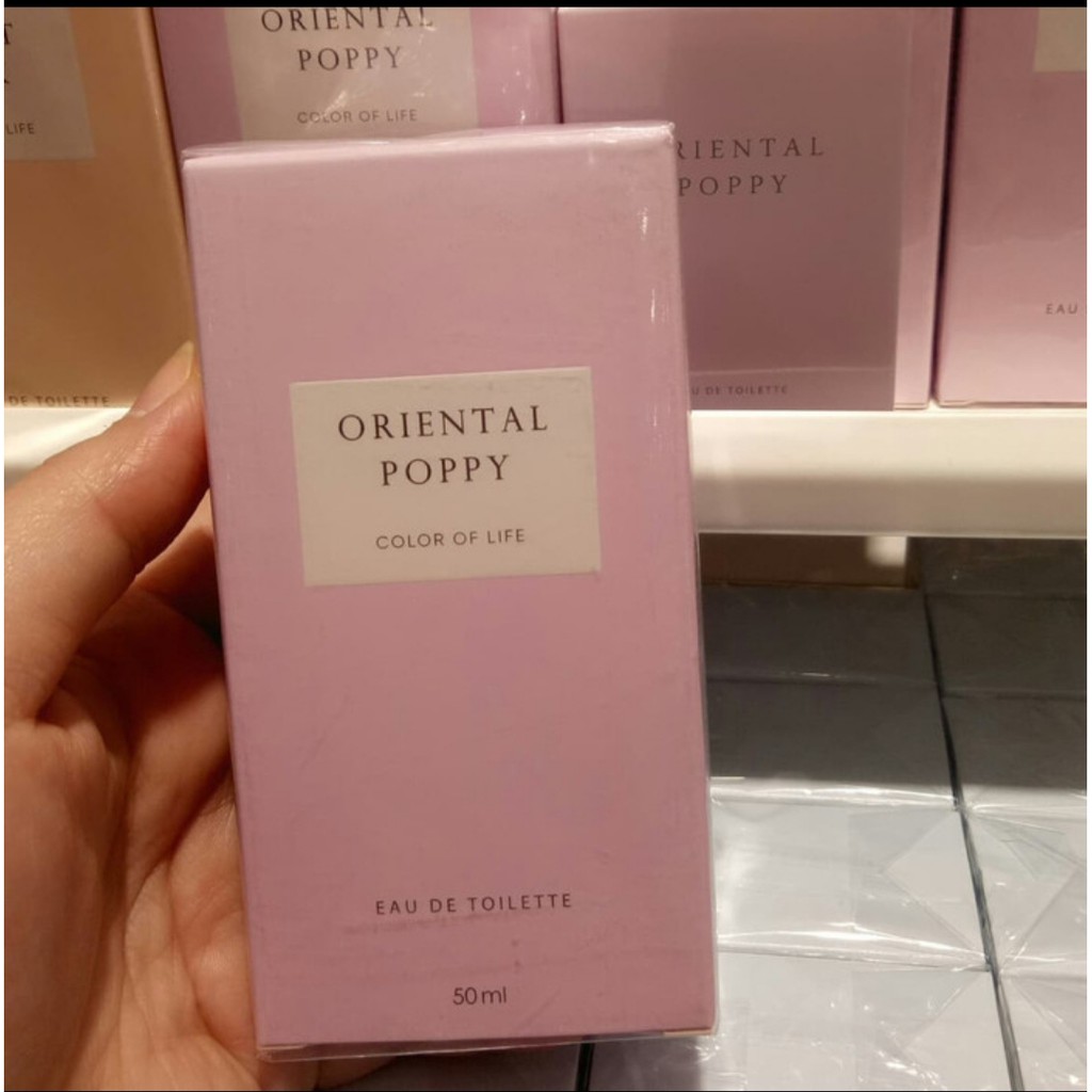 parfum wanita modern masa kini oriental poppy / parfum miniso original