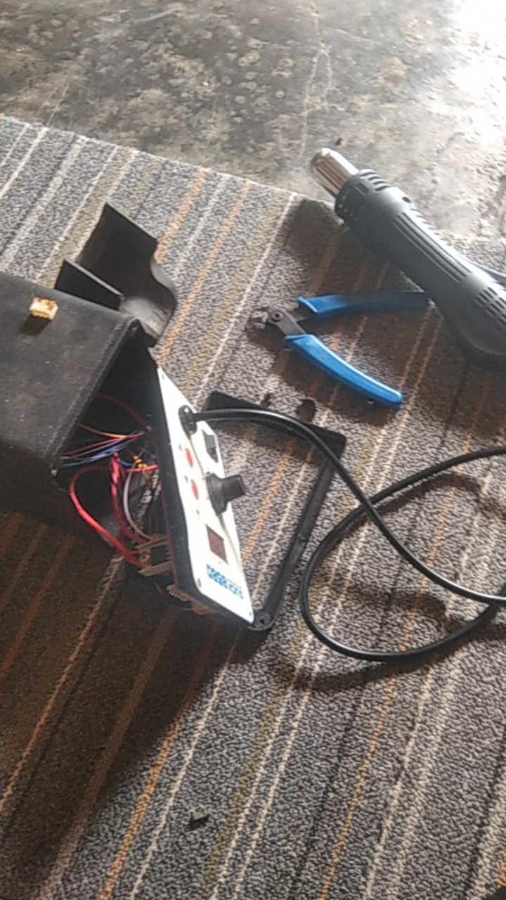 Gagang Blower 858 8 Kabel Ori - Gagang Blower Uap 8 Cabel Cable Fullset Sudah Termasuk Kipas Ori