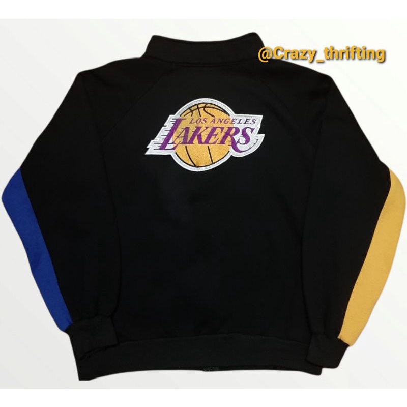 NBA LAKERS LOS ANGELES Zipper NOT HOODIE OR CREWNECK JACKET CHICAGO BULL SECOND BRAND THGRIFTING