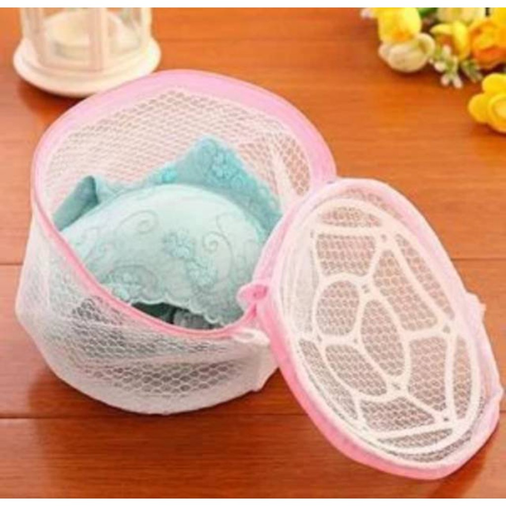 Bra laundry bag bulat / pelindung bh cd underwear save cuci