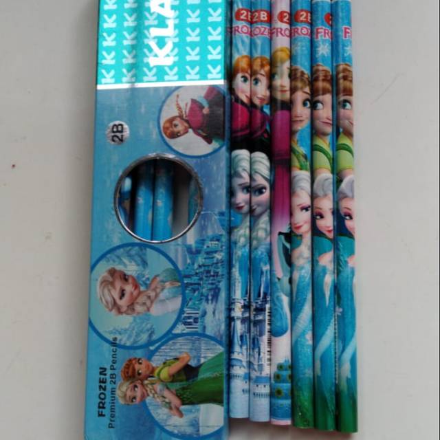 

12pcs Pensil Frozen 2B Premium / Pensil Frozen