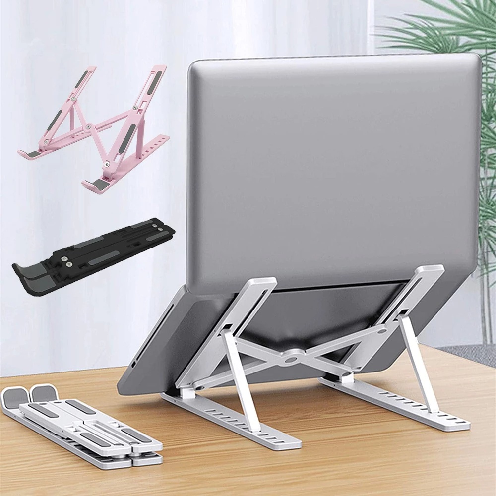 Holder Laptop Stand Pet For Macbook Notebook Ipad Dudukan Lipat Tablet/Laptop PET