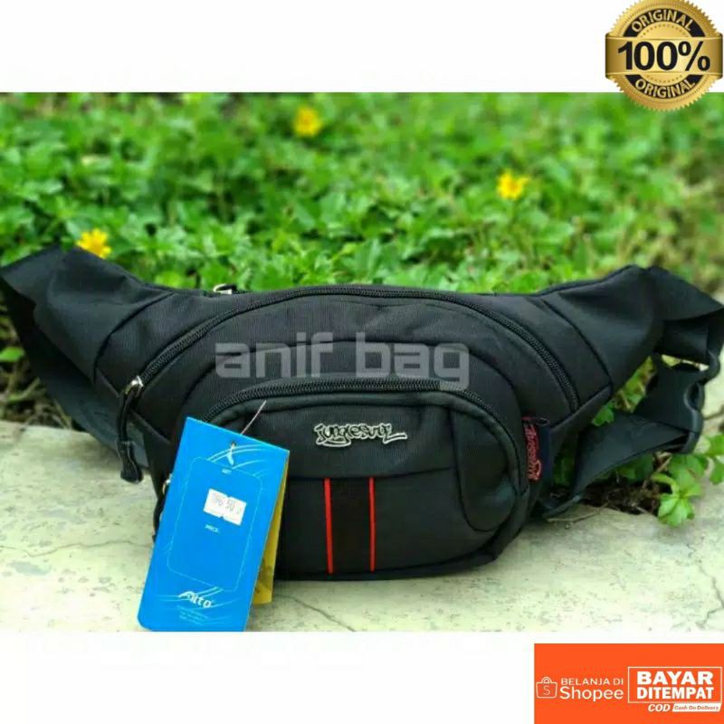TAS PINGGANG PRIA/WAISTBAG PRIA/TAS JUNGGLE SURF BY ALTO ORIGINAL/TAS SLEMPANG JUNGGLE SURF
