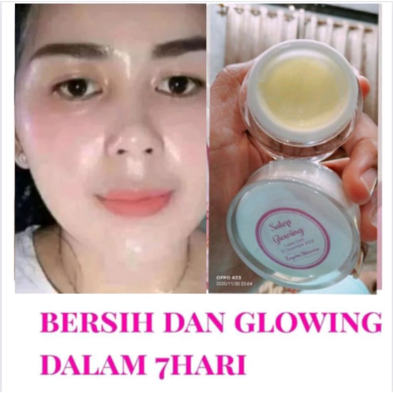 cod Cream Pemutih & Pelicin Wajah / Pengglowing Wajah Terampuh (Glowing Malam) Ori BB Glow Siang Zay