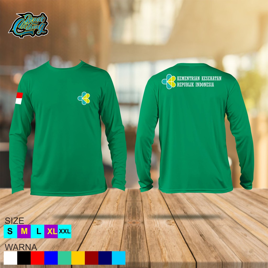 KAOS KEMENKES - LENGAN PANJANG