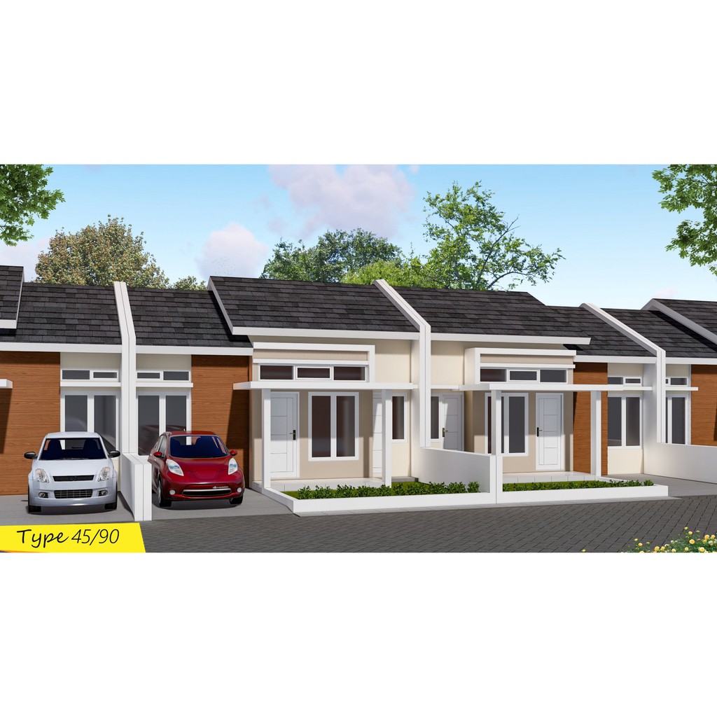 Jual Desain Perumahan Type 45 Lebar 7
