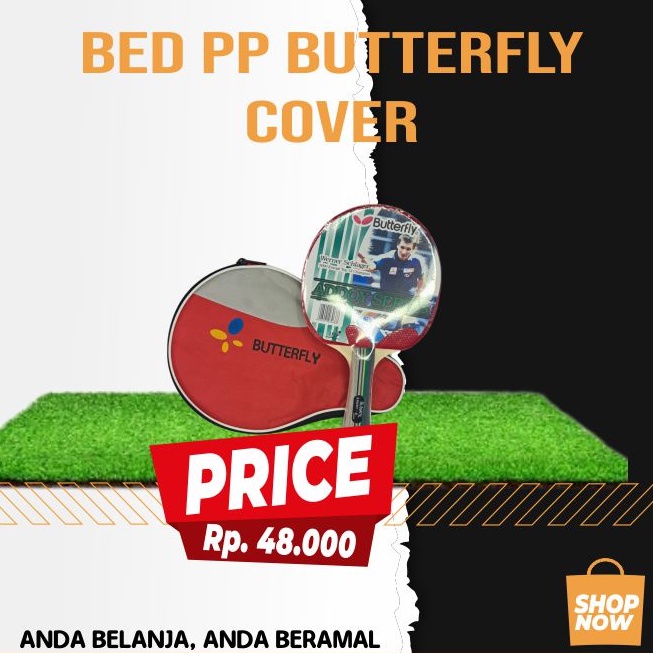 BED PP BUTTERFLY COVER