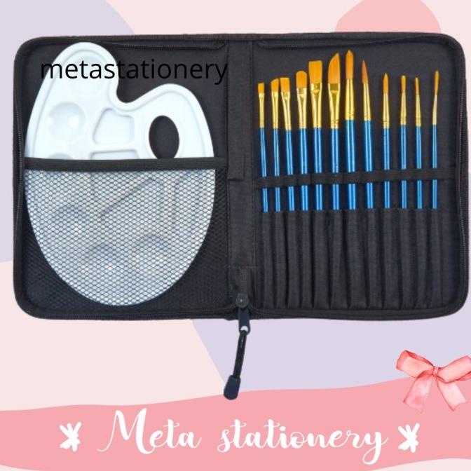 

Art Brush Set / Alat Lukis Kuas Cat Air Minyak dan Cat Acrylic Joyko