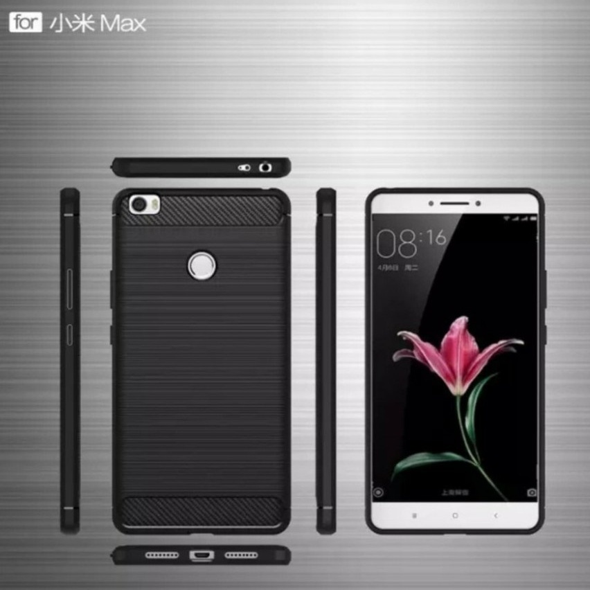 CASE SLIM FIT CARBON IPAKY XIAOMI MI MAX XIAOMI MI MAX 1 SOFTCASE - FA