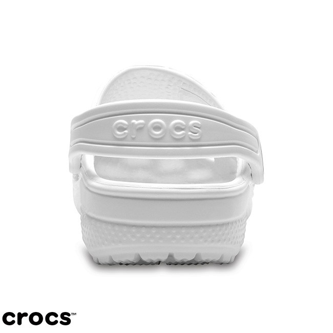 Crocs Classic kids / Sandal Crocs anak anak / Crocs classic clog anak unisex - White - 204536-100