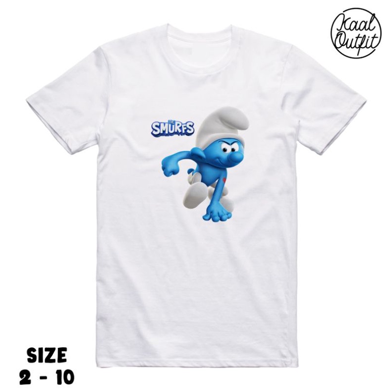 Kaos Anak The Smurf Hefty
