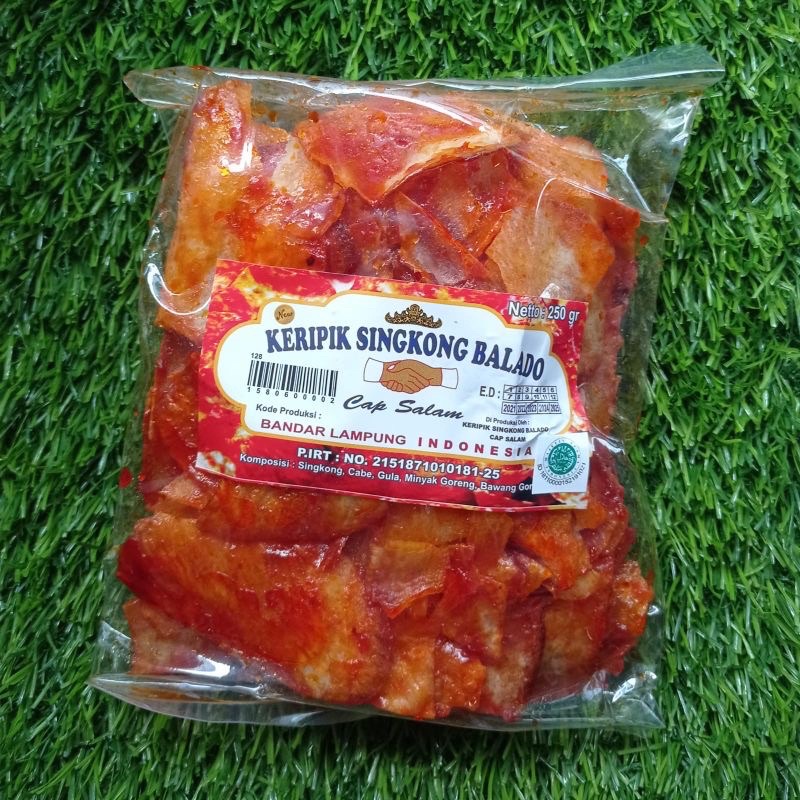 

Keripik Singkong Balado Lampung Cap Salam 200 gram