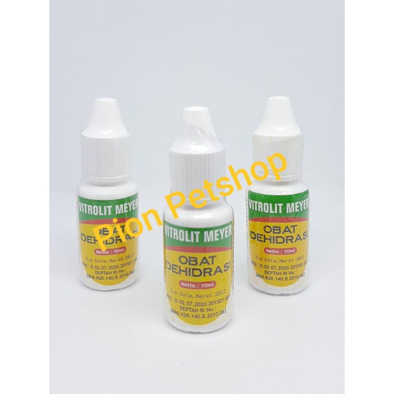 VITROLIT MEYER 10ml - Untuk Dehidrasi Anjing dan Kucing (PATEN)