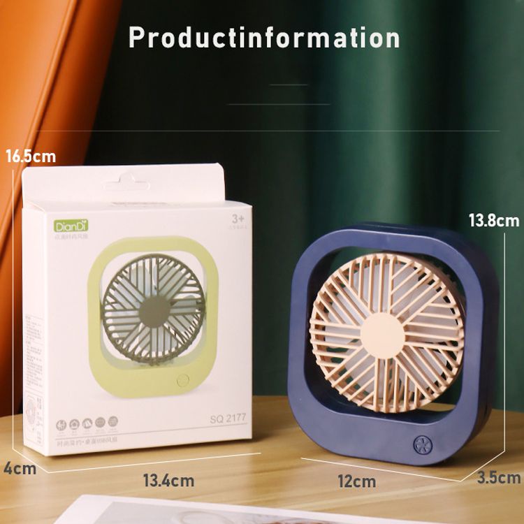 DIANDI SQ2177 Kipas Mini Kipas Angin Mini Portable USB Rechargeable Mini Fan