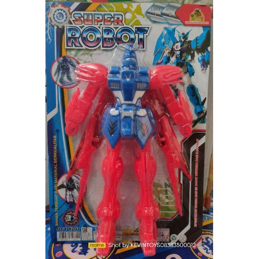 OCT 8201 MAINAN ANAK EDUKASI ROBOT GUNDAM BESAR / MAINAN SUPER ROBOT