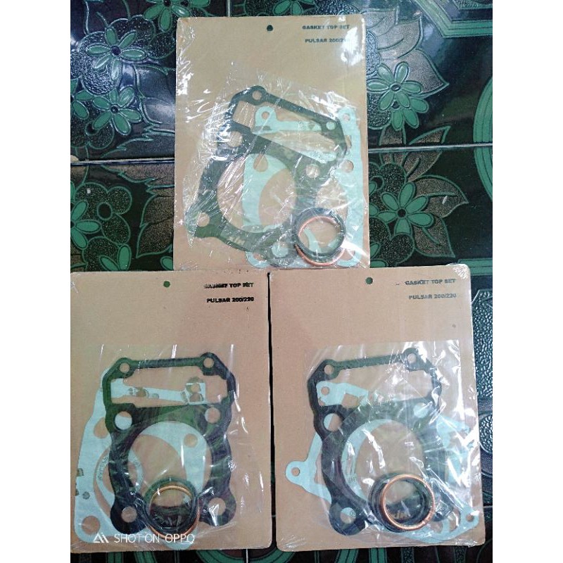 Gasket Packing Paking Perpak mesin Top Set Bajaj Pulsar 200 220cc XLN