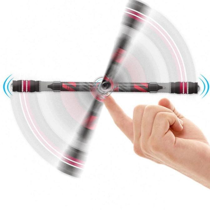 

><><><] MROOFUL Pena Bolpoin Rotating Spinning Pen - ZG-5208 - Random Warna