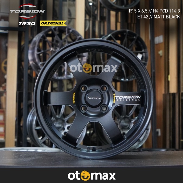 Velg Mobil Torsion TR30 Ring 15 PCD114.3 Matt Black