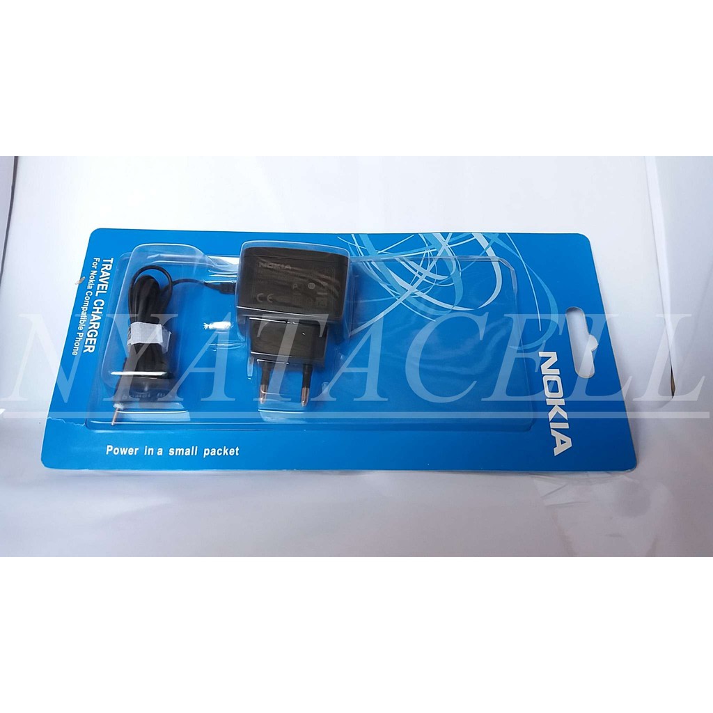 Charger Nokia Lubang Kecil N73 AC-3E Ori / Original OC dari toko Aksesoris Serba Hp