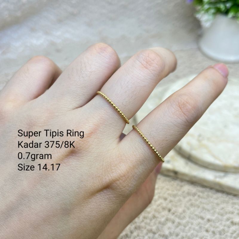 EMAS/ CINCIN SUPER TIPIS EMAS/ CINCIN EMAS MURAH/ CINCIN EMAS LUCU/ CINCIN EMAS ASLI/ CINCIN EMAS MU