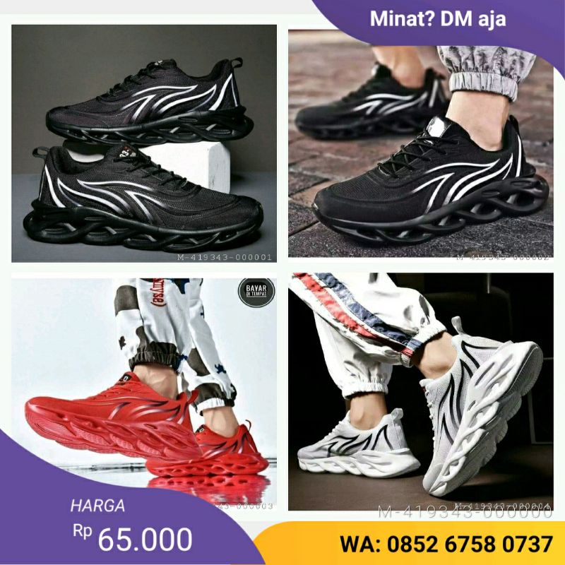 SNEAKERS OLAHRAGA VYPER VOL 2 CANVAS