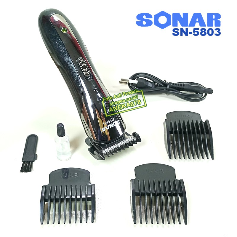 SONAR SN 5803 ALAT POTONG CUKUR RAMBUT CUKURAN HAIR CLIPPER TRIMMER