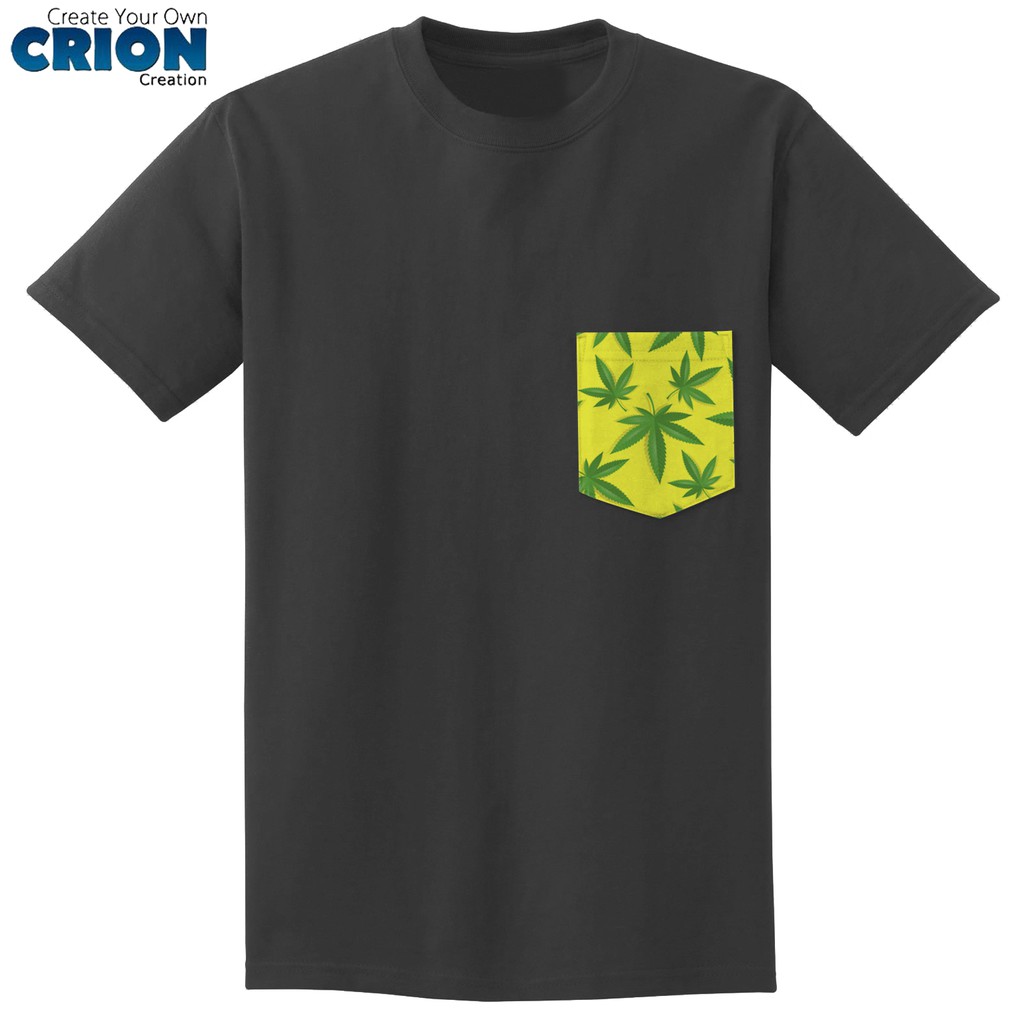 Kaos Cannabis Weed Series dengan Kantong - By Crion