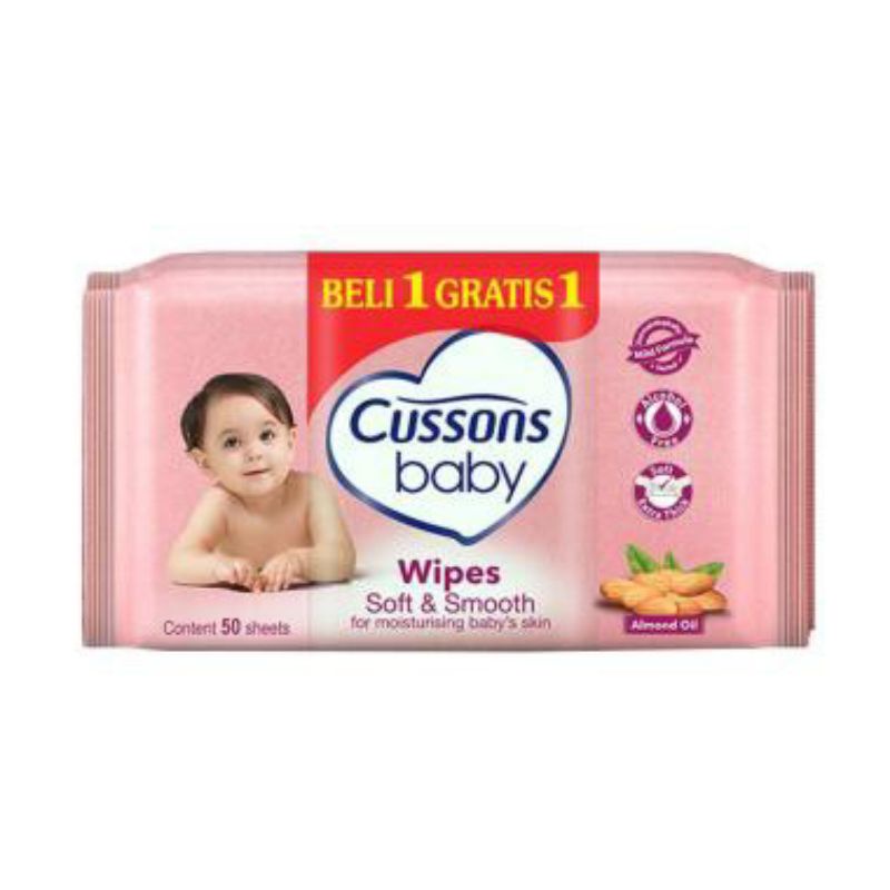 Cussons baby wipes buy 1 get 1