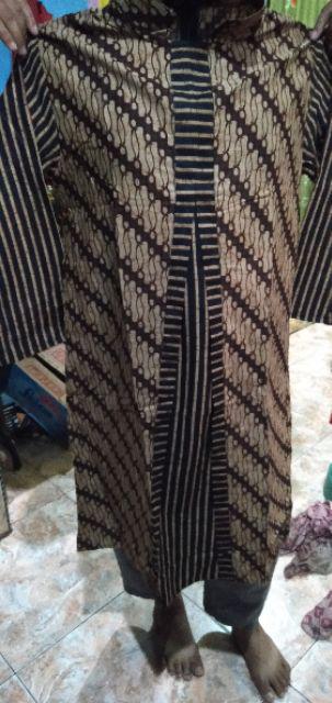 Batik Tunik Shibori Jumputan Terbaru Size S-3l / Hrb026 Yelbor Navbor / Biru Putih / Original..