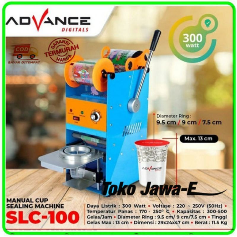 Advance Manual Cup Sealer SLC-100