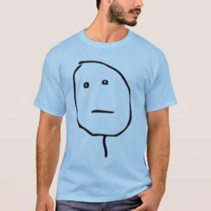 Kaos Tshirt Baju Combed 30S Distro 9Gag 9 Gag Meme Rage Face