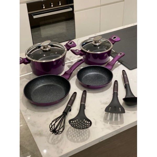 Berlinger Haus Cookware Set 10 Burgundy
